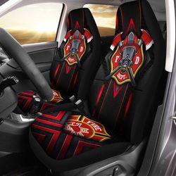 firefighter car seat covers custom car accessories firefighter gifts