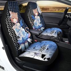 felix car seat covers custom anime re:zero car accessories