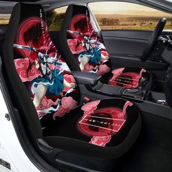 erza scarlet car seat covers custom fairy tail anime car accessories