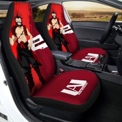 eijirou kirishima car seat covers custom gifts for my hero academia anime fans