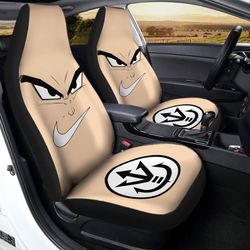 dragon ball vegeta eyes car seat covers custom anime car accessories