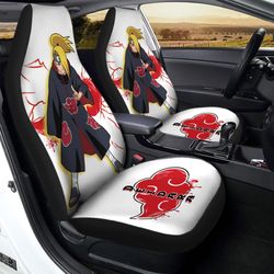 deidara car seat covers custom gifts for naruto anime fans