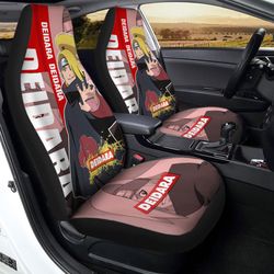 deidara akatsuki car seat covers custom anime naruto car accessories