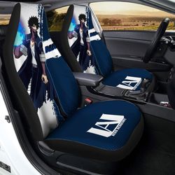 dabi car seat covers custom gifts for my hero academia anime fans