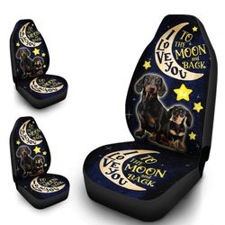 cute dachshund car seat covers custom dachshund dog car accessories gifts idea