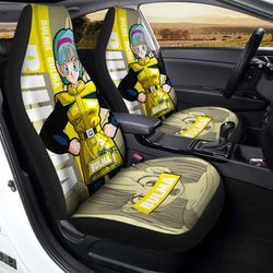 bulma car seat covers custom dragon ball anime car accessories