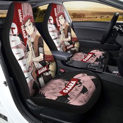 anime naruto gaara car seat covers custom car accessories