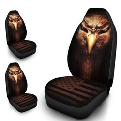 american flag eagle car seat covers custom car accessories gifts idea