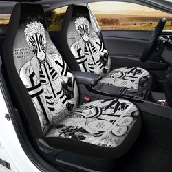 akaza car seat covers custom kimetsu no yaiba manga car accessories