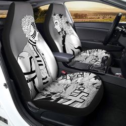 akaza and rengoku car seat covers custom kimetsu no yaiba manga car accessories