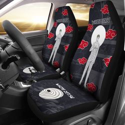 akatsuki white zetsu car seat covers custom naruto anime car accessories