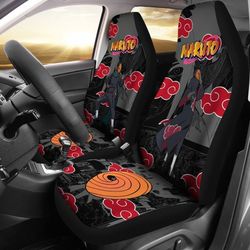 akatsuki tobi car seat covers custom naruto anime car accessories