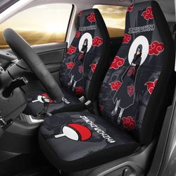 akatsuki itachi car seat covers custom naruto anime car interior accessories