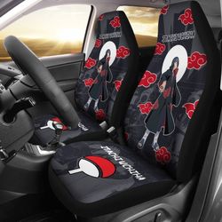 akatsuki itachi car seat covers custom naruto anime car interior accessories