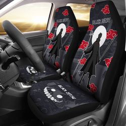 akatsuki black zetsu car seat covers custom naruto anime car interior accessories gifts idea