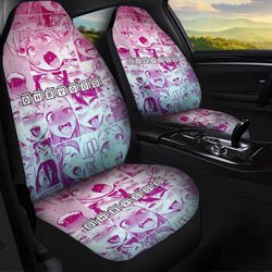 ahegao car seat covers custom car interior accessories