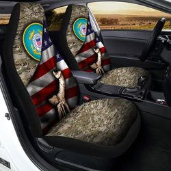 United States Coast Guard Car Seat Covers Custom Car Interior Accessories