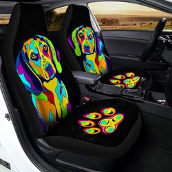 beagle car seat covers custom abstract car interior accessories
