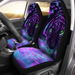 tiger car seat covers purple custom car accessories for tiger lovers