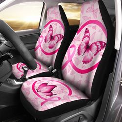 butterfly car seat covers custom breast cancer car accessories meaningful gifts