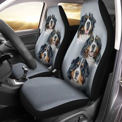 bernese mountain car seat covers custom dog lover car interior accessories