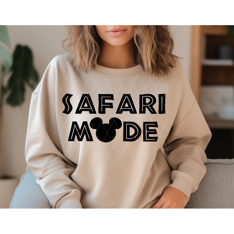 Safari Mode SVG Mickey Safari Animal Kingdom Shirt Leopard Mickey Couples Family Shirt, Insant Digital Download, Png, Svg, Dxf, Pdf, AI.jpg