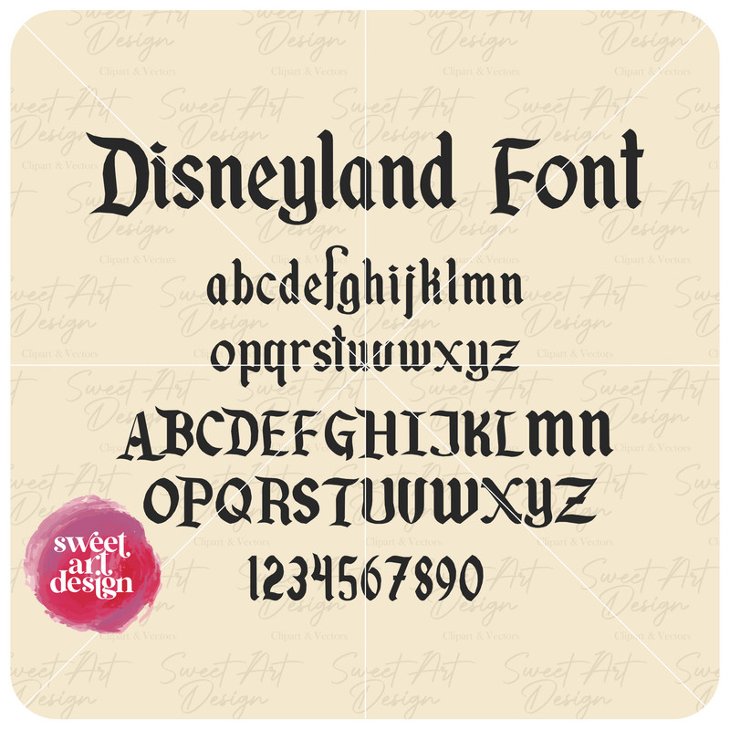 Disneyland Alphabet SVG, Disneyland Font SVG, Letters SVG, Customize Gift Svg, Vinyl Cut File, Ttf, Svg, Pdf, Jpg, Ai Printable Design Files.jpg