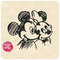 Minnie Mouse Sketch Version SVG, Family Trip Vacation SVG, Customize Gift Svg, Vinyl Cut File, Svg, Pdf, Jpg, Png, Ai Printable Design File.jpg
