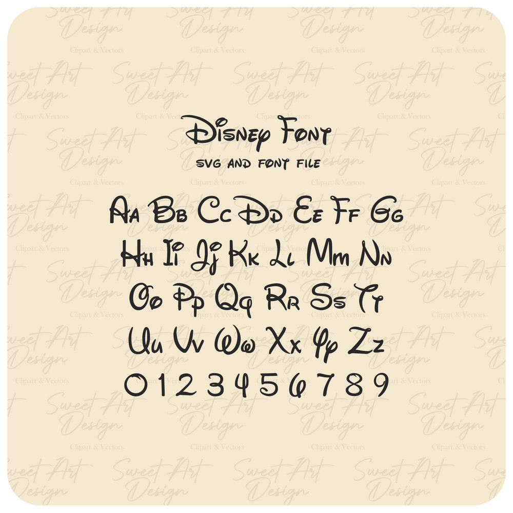 Mouse Alphabet SVG, Mouse Font SVG, Letters SVG, Customize Gift Svg, Vinyl Cut File, Otf, Svg, Pdf, Jpg, Ai Printable Design Files.jpg