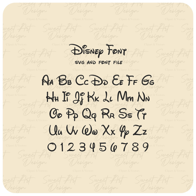 Mouse Alphabet SVG, Mouse Font SVG, Letters SVG, Customize Gift Svg, Vinyl Cut File, Otf, Svg, Pdf, Jpg, Ai Printable Design Files.jpg