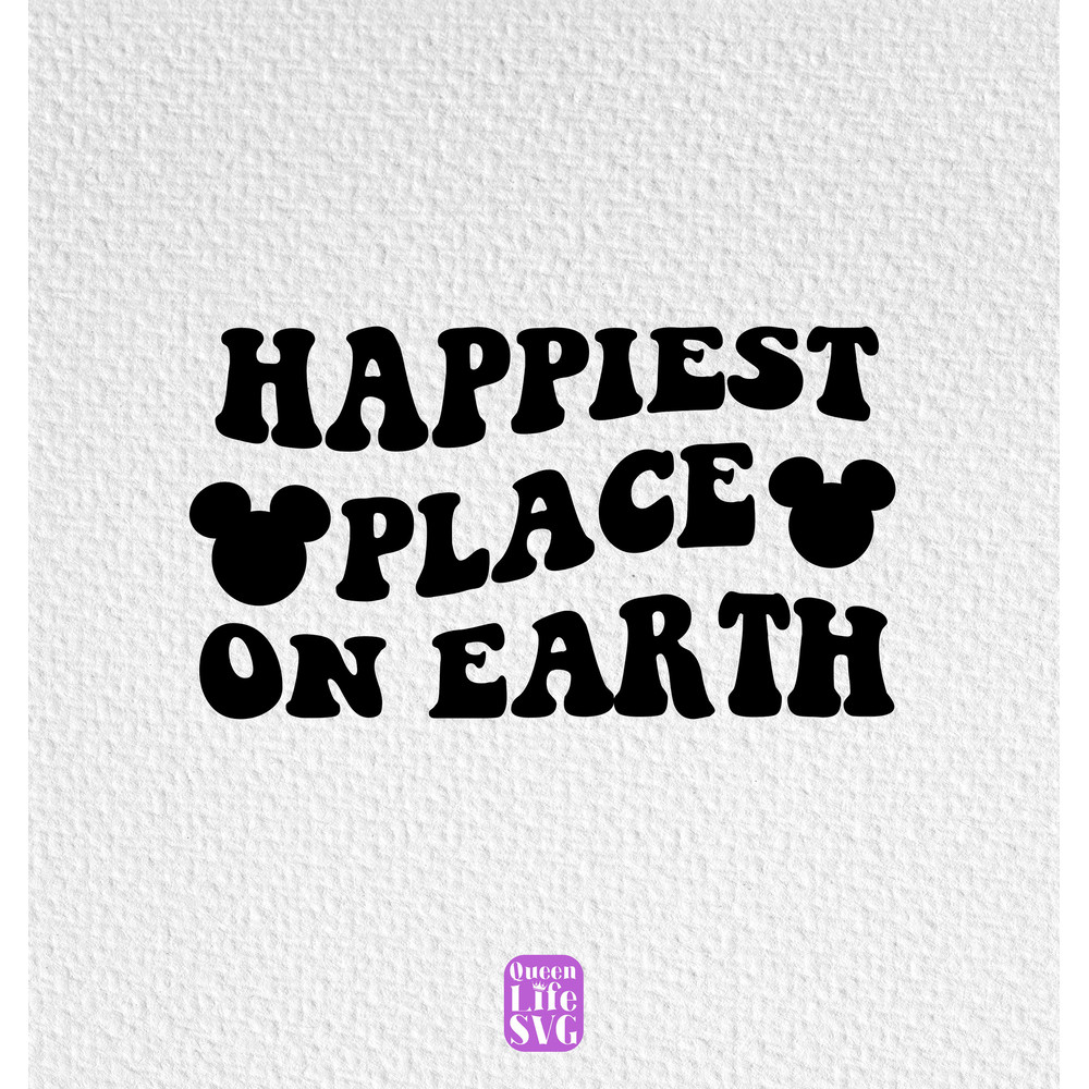 Happiest Place On Earth Svg Png Eps, Theme Park Svg, Magical Place Svg, Customize Design Printable Svg.jpg