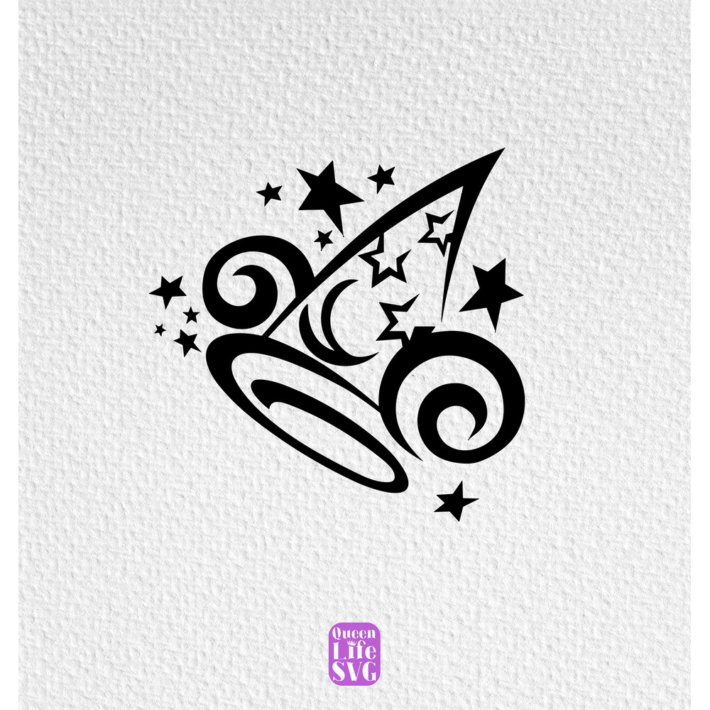 Magical Mouse Hat Svg, Mouse Hat Svg, Wizard Mouse Hat Svg, Theme Magic Mouse Hat Svg, Family Trip Svg, Digital Printing, Instant Download.jpg