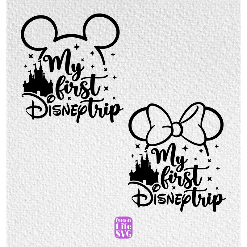 My First Trip Castle Svg, Theme Park Family Trip Svg, Custom Family Trip Svg, Mouse Trip Svg, Mouse Ears Svg, Mouse Ear Bow Svg, Custom Svg.jpg