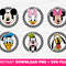 Bundle Checkered Mickey and Friends Svg, Best Friends Together Svg, Mickey and Friends, PNG Files For Cricut, Instant Download.jpg
