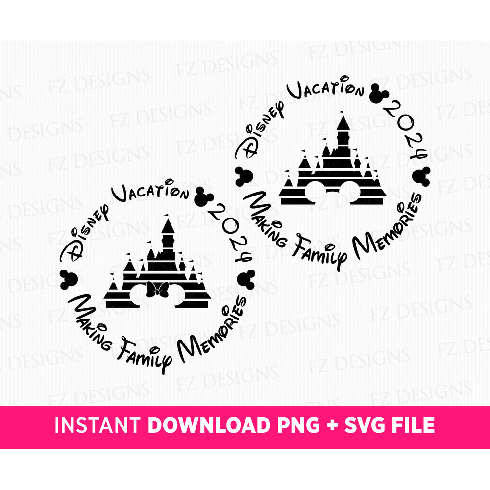 Family Vacation 2024 Svg, Making Family Memories Svg, Bundle Family Trip Svg, Couple Trip Svg, Magical Kingdom Svg, Svg Png Files For Print.jpg
