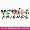 Mouse and Friends Svg, Family Vacation Svg, Mouse Best Friends Svg, Mouse and Friends Happy Face Svg, Friendship, Png Svg Files For Print.jpg