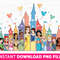 Princess Squad Png, Family Vacation Png, Princess Best Friends Png, Family Trip 2023 Png, Magical Kingdom, Png File For Sublimation.jpg