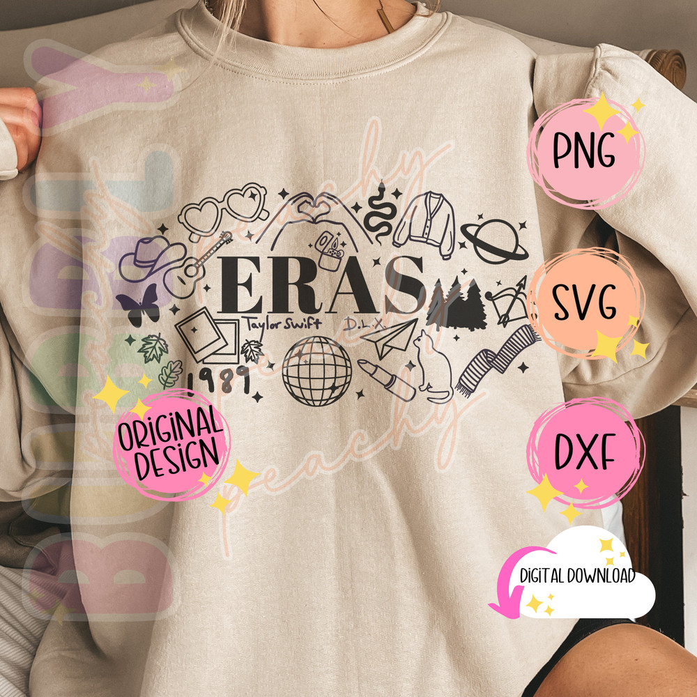 Eras Tour Digital file, Retro, SVG, DXF, PNG, Kids, Adults.jpg