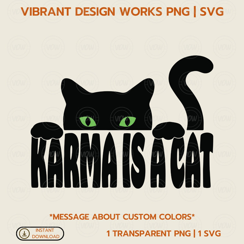 Taylor Swift PNG, SVG Swiftie Png Swiftie Svg Transparent PNG Instant Download High Quality Vector Trendy Karma Is A Cat.jpg