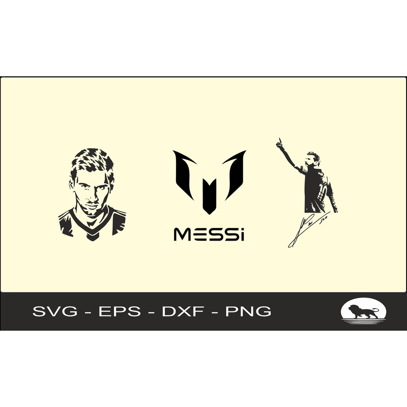 Messi SVG, Cutting File, Png Eps Dxf Digital Clipart, Great for Viny Decals, Stickers, T-Shirts, Mugs & More! Craft Svg Design Files, Soccer.jpg