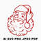 Vintage Santa svg, old school father christmas, Santa Face svg, Christmas svg, Santa Claus svg, Santa Head svg, Funny Santa svg.jpg