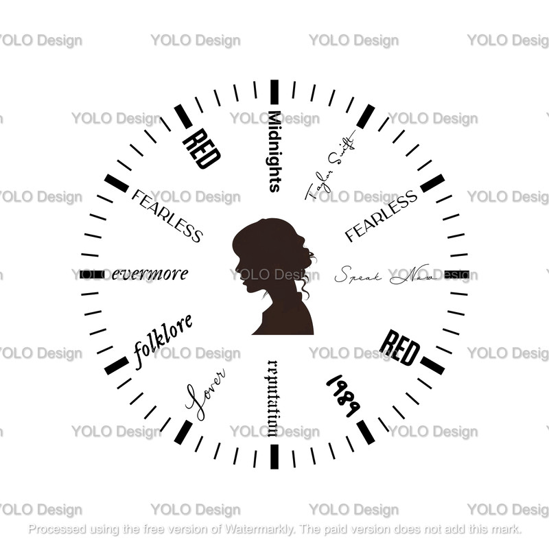 Taylor PNG, Album Clock Face Design, Taylor Swiftie Merch, Swiftie Merch, Eras Tour Svg, Instant Digital Download.jpg