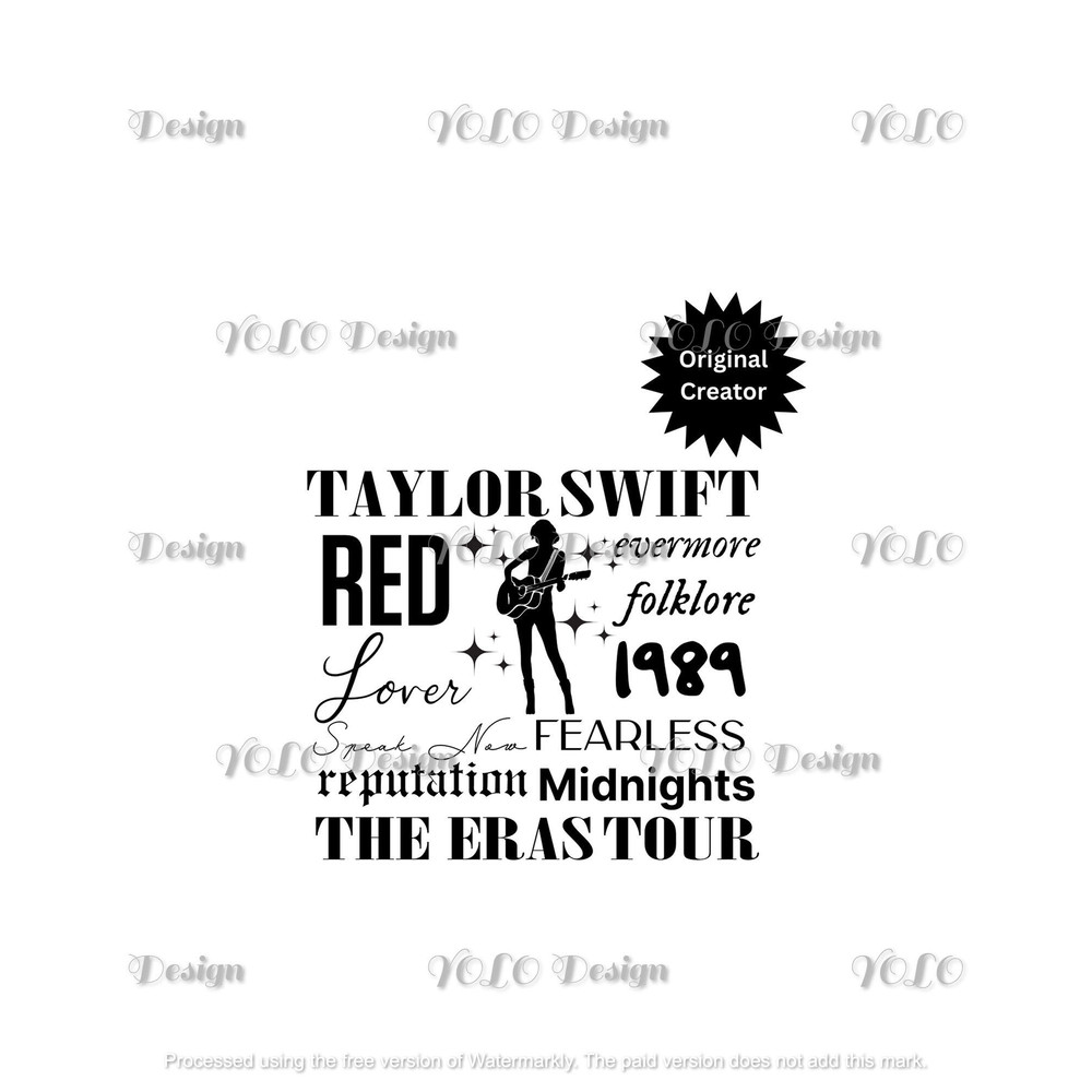 Taylor Silhouette svg and png, Taylor Swiftie Album Titles, Swiftie Merch, Eras Tour, Instant Digital Download 1.jpg