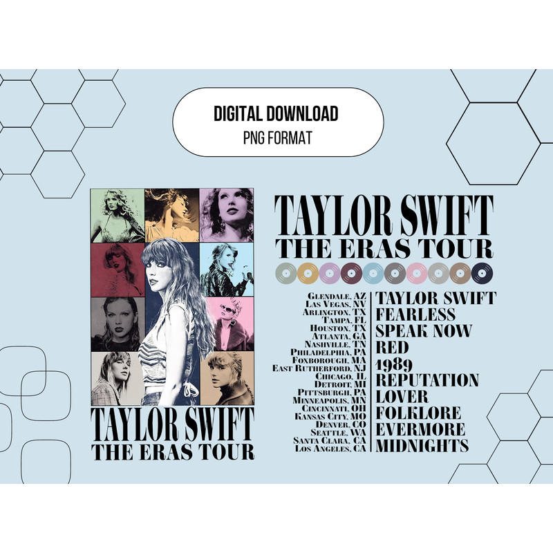 Taylor The Eras Tour 2023 png, Swiftie Vintage 90s Style png, Music Country Shirt Design, Gift for Swiftie, High Quality Digital Download 1.jpg