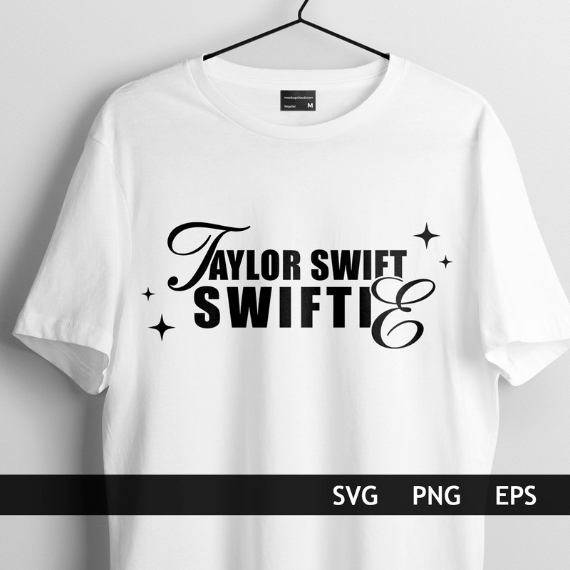 Swiftie svg, Taylor Swift svg design with stars for sublimation printing.jpg