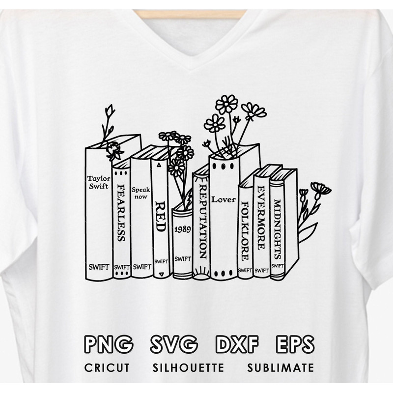 Bundle Taylor Albums Swiftie Svg, Books Png, instant digital download.jpg