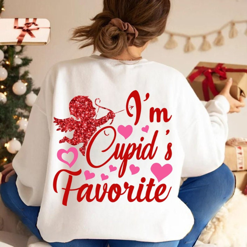 I'm Cupid's Favorite Valentine's Day Png, Retro valentine's Day, Cupid Png, Xoxo Heart Png, Love Png, Valentine's Sublimation Png, Clipart.jpg