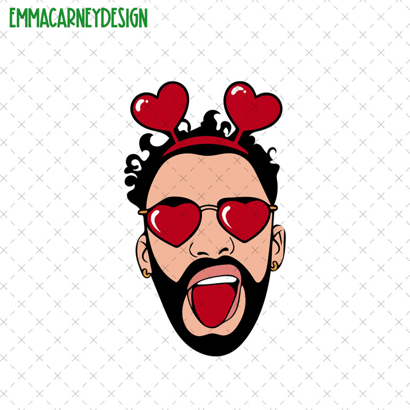Funny Bad Bunny Valentine Png, Bunny Valentine Png, Benito Valentines Png, Most Wanted Tour Png, Funny Valentine Png, Valentine Gift.jpg