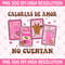 Calorias De Amor No Cuentan Valentine Day PNG, Mexican Valentine Digital Download, Concha Valentine's Day PNG, Candy Valentines Sublimation.jpg