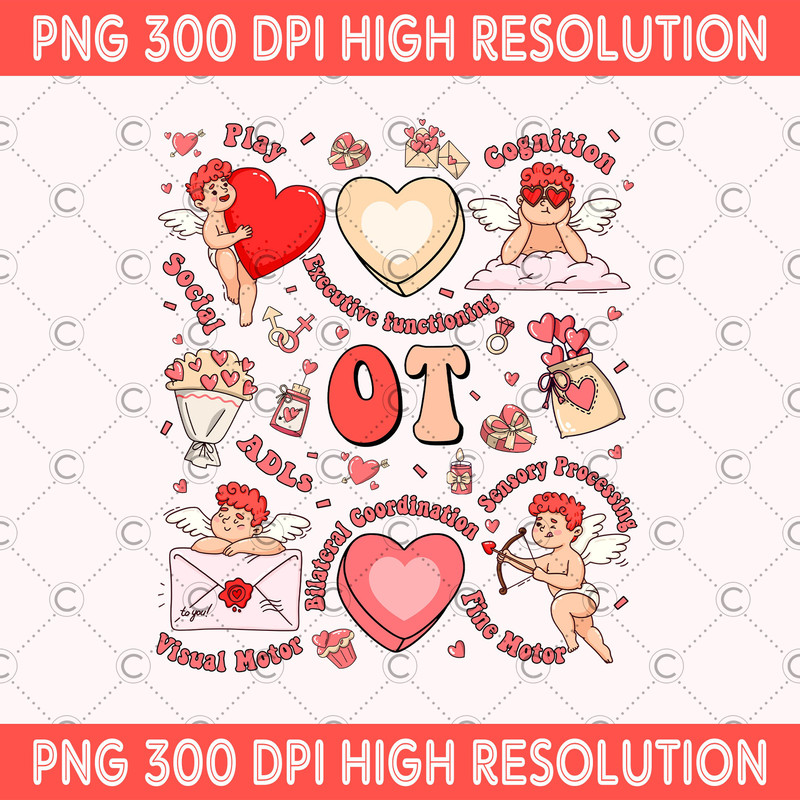OT Valentines PNG, Occupational Therapists Crew Valentine Digital Download, OT Vday Png, Occupational Therapy Valentine's Day Sublimation.jpg